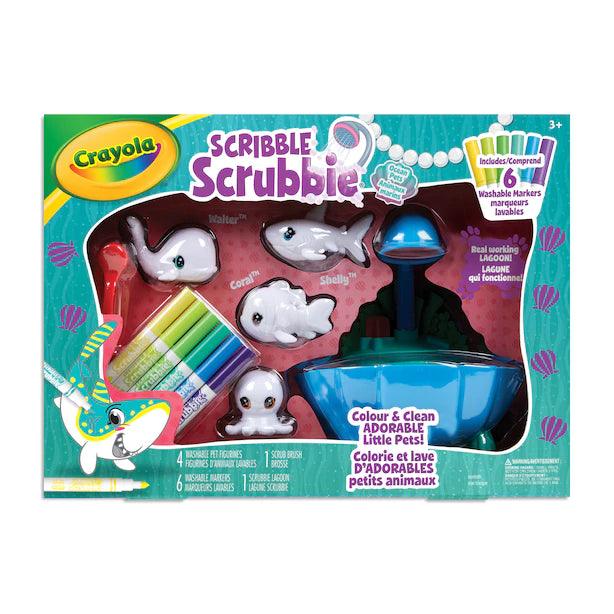 Scribble Scrubbie - Animaux marins & lagune - La Ribouldingue
