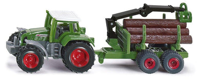 Siku - Tracteur avec remorque forestière - La Ribouldingue