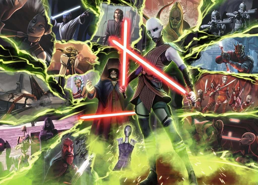 Star Wars Villainous - Asajj Ventress - 1000 mcx - La Ribouldingue