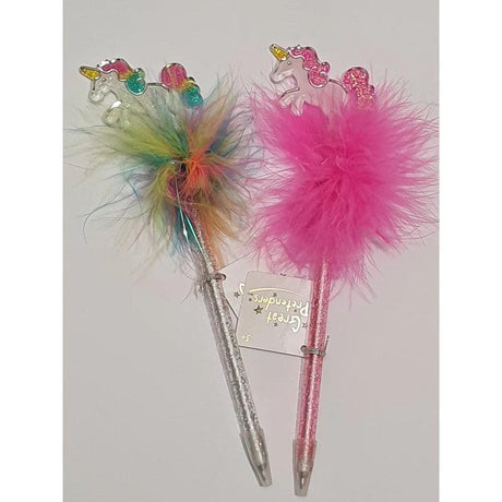 Stylo Licorne et plumes - La Ribouldingue