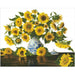 Sunflowers in a China Vase - Avancé - La Ribouldingue