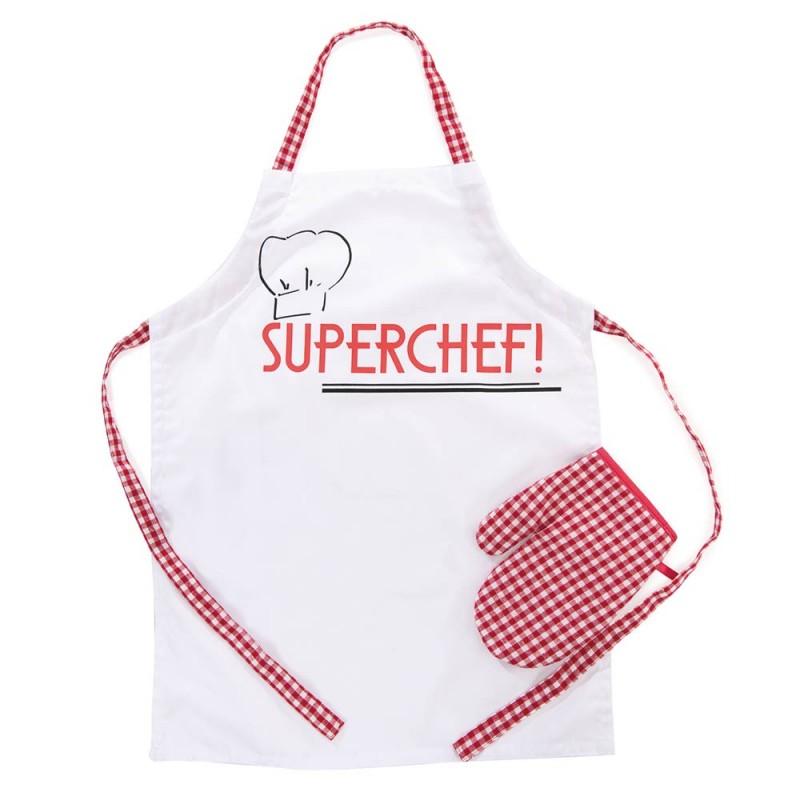 Tablier et Manique Superchef - La Ribouldingue