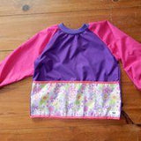 Tablier Fille Fleurs 6 ans - La Ribouldingue