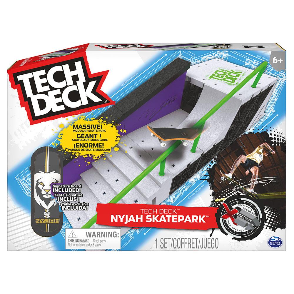 Tech Deck - Nyjah Huston Skatepark - La Ribouldingue