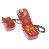 Téléphone portable Hellophone Rouge - La Ribouldingue