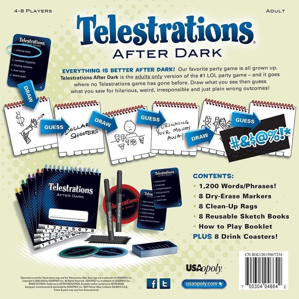 Telestrations - After Dark (Ang) - La Ribouldingue