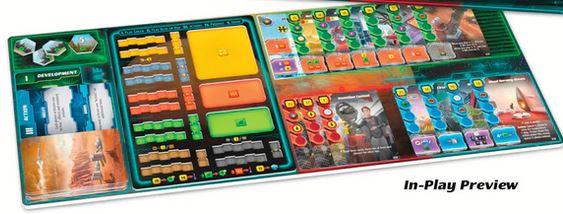 Terraforming Mars - 2 Tapis Expédition Arès (Fr) - La Ribouldingue