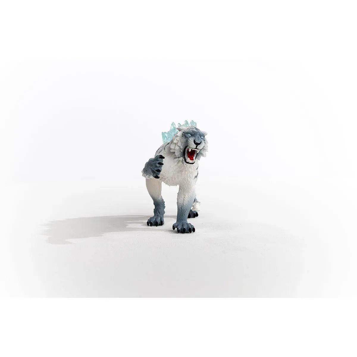Figurine Schleich 70147 Tigre De Glace Eldrador - 13,5x4,5x8 Cm, Pour Enfants Dès 7 Ans, Collection Fantastique