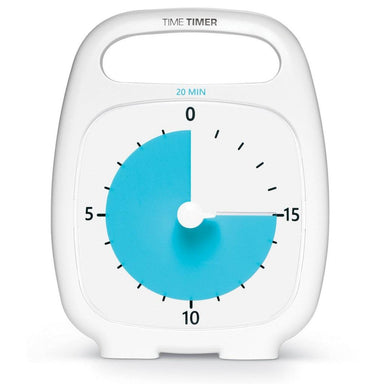 Time Timer Blanc 20 min - La Ribouldingue