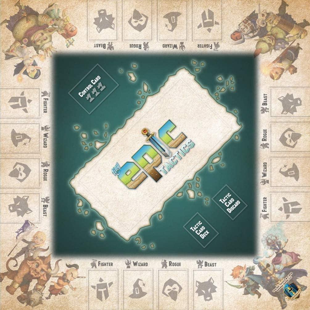 Tiny Epic Tactics - Playmat Map - La Ribouldingue