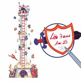 Toise Repositionnable - Tour aux chevaliers - La Ribouldingue