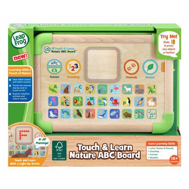Touch & Learn Nature ABC Board (Ang) - La Ribouldingue