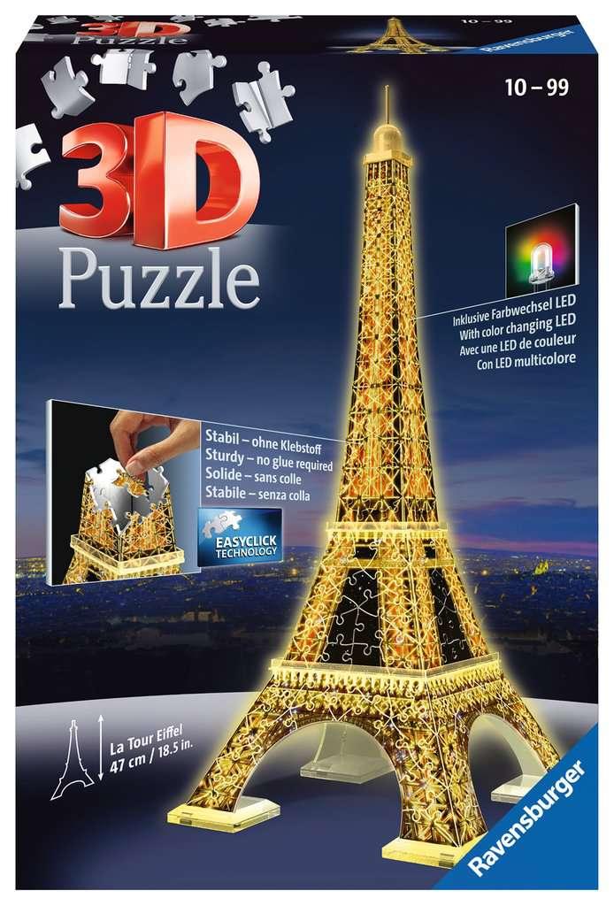 Tour Eiffel illuminée - 216mcx 3D - La Ribouldingue
