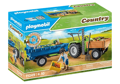 Tracteur avec remorque - La Ribouldingue