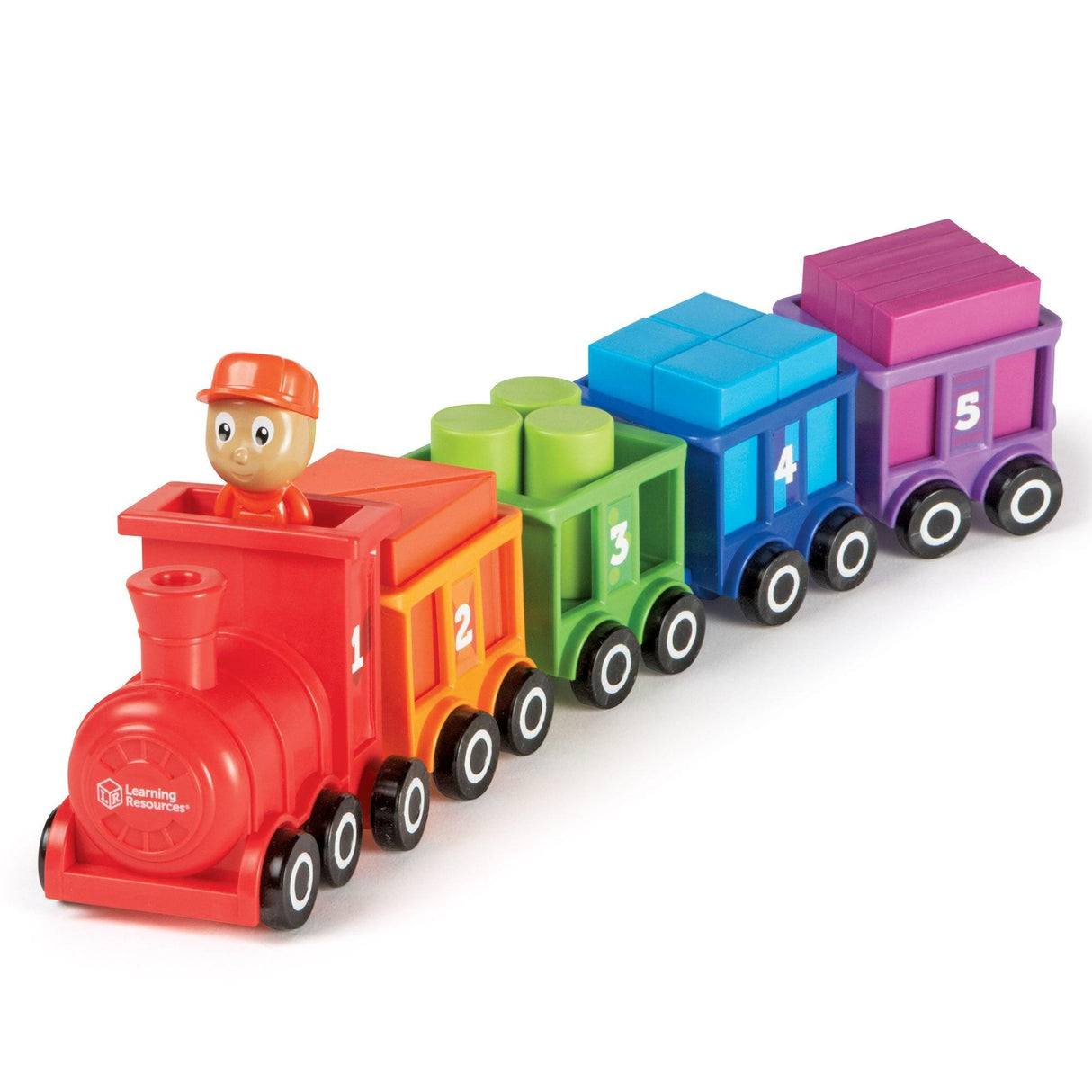 Train pour Compter et Apprendre les Couleurs - La Ribouldingue