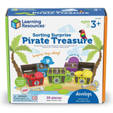 Trésors Trieurs de Formes et Couleurs - Sorting Surprise Pirate Treasure - La Ribouldingue
