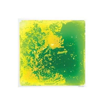 Tuile Liquide Vert / Jaune - La Ribouldingue