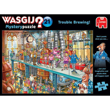 Turbulences dans la brasserie - Wasgij Mystery #21 - 1000 mcx - La Ribouldingue