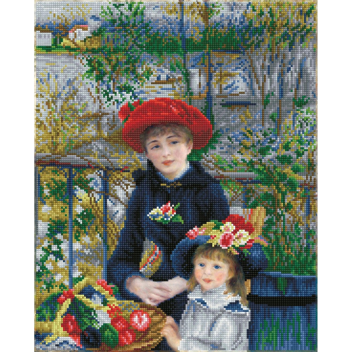 Two Sisters on the Terrace - Renoir - Intermédiaire - La Ribouldingue
