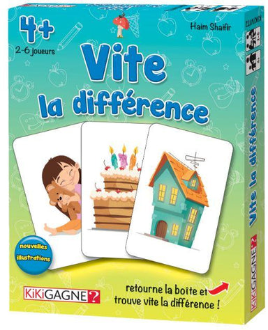Vite la différence - Nouvelle éd (Fr) - La Ribouldingue
