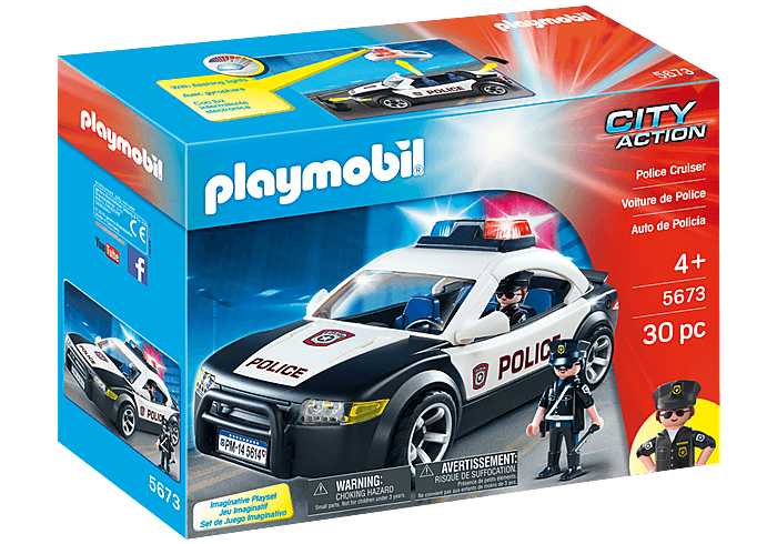 Voiture de police - La Ribouldingue