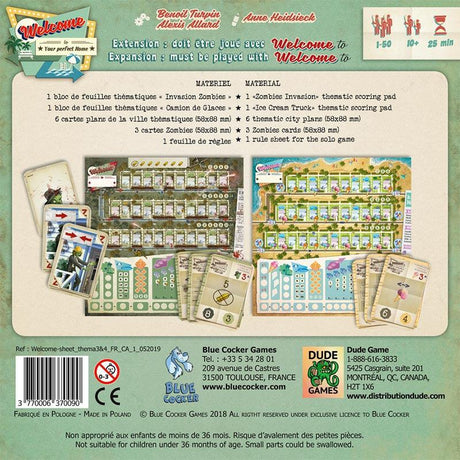 Welcome - Camion de glaces et zombies (Ext) (Bil) - La Ribouldingue