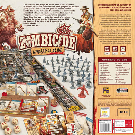 Zombicide - Undead or Alive (Fr) - La Ribouldingue
